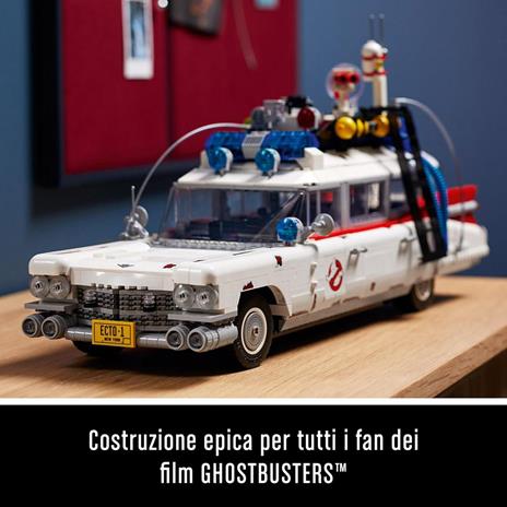 LEGO Icons 10274 ECTO-1 Ghostbusters, Macchina Grande da Collezione, Modellino da Costruire, Set da Esposizione per Adulti - 4