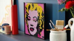 LEGO Art(31197). Andy Warhol's Marilyn Monroe - 5
