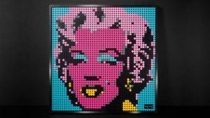 LEGO Art(31197). Andy Warhol's Marilyn Monroe - 6