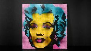 LEGO Art(31197). Andy Warhol's Marilyn Monroe - 7