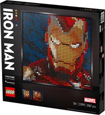 Giocattolo LEGO Art (31199). Iron Man. Marvel Studios LEGO