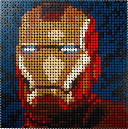 LEGO Art (31199). Iron Man. Marvel Studios - LEGO - LEGO Art - Set