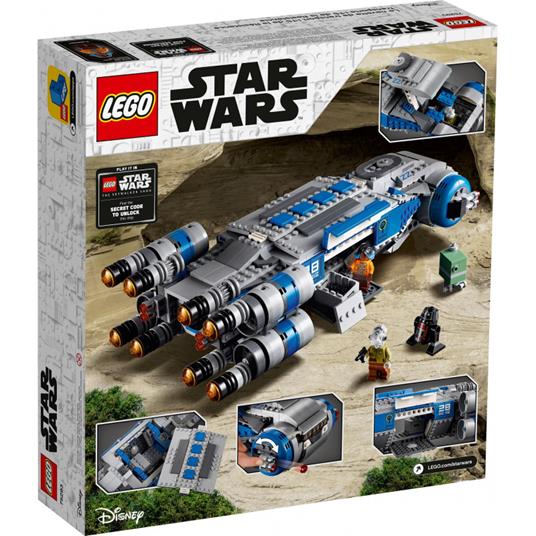 LEGO Star Wars (75293). Nave Da Trasporto I-TS Della Resistenza - 2