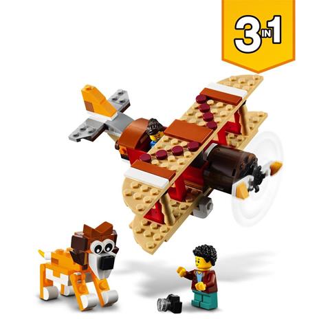 LEGO Creator 31116 3 in 1 Casa sullAlbero del Safari, Catamarano, Biplano, Kit di Costruzione - 5