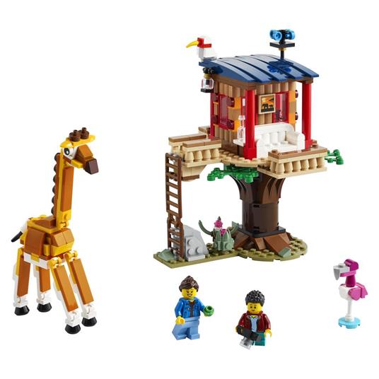 LEGO Creator 31116 3 in 1 Casa sullAlbero del Safari, Catamarano, Biplano, Kit di Costruzione - 8