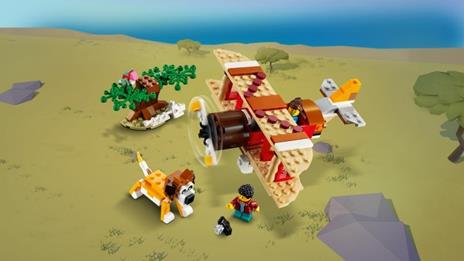 LEGO Creator 31116 3 in 1 Casa sullAlbero del Safari, Catamarano, Biplano, Kit di Costruzione - 10