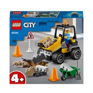 LEGO City 60284 Super Veicoli Ruspa da Cantiere, Veicolo con Caricatore Frontale per Bambini e Bambine dai 4 Anni in su