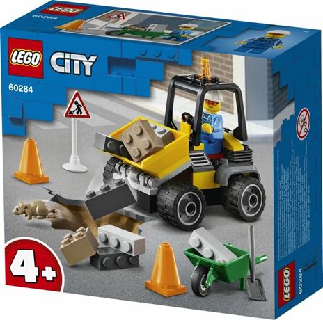 LEGO City 60284 Super Veicoli Ruspa da Cantiere, Veicolo con Caricatore Frontale per Bambini e Bambine dai 4 Anni in su - 11
