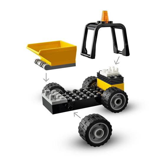 LEGO City 60284 Super Veicoli Ruspa da Cantiere, Veicolo con Caricatore Frontale per Bambini e Bambine dai 4 Anni in su - 5