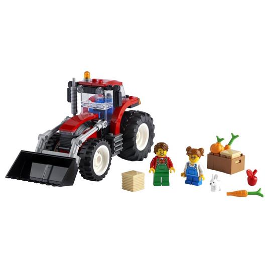 LEGO City 60287 Super Veicoli Trattore, Kit Fattoria con Coniglietto per Bambini e Bambine dai 5 anni - 8