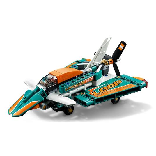LEGO Technic 42117 Aereo da Competizione e Jet a Reazione, Kit di Costruzione 2 in 1 per Bambini, Idea Regalo - 5
