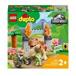 LEGO DUPLO Jurassic World 10939 Fuga del T. rex e del Triceratopo, Dinosauri Giocattolo, Mattoncini Creativi