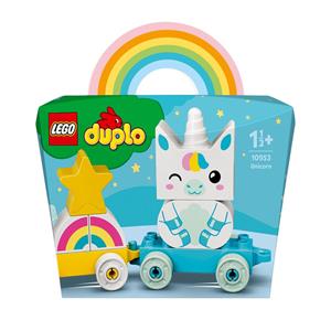 Giocattolo LEGO DUPLO 10953 Unicorno, Giochi per Bambini di 1,5+ Anni, Treno Giocattolo, Set di Costruzioni LEGO