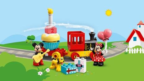 LEGO DUPLO Disney 10941 Il Treno del Compleanno di Topolino e Minnie, Giochi Educativi per Bambini dai 2 Anni, Idea Regalo - 9
