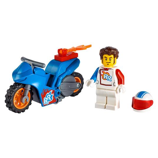 LEGO City 60298 Rocket Stunt Bike with Toy Motorbike & Rocket Racer - 11