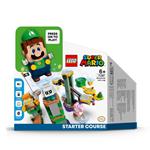 LEGO Super Mario (71387). Avventure di Luigi. Starter Pack, Set Giocattolo da Costruzione con Personaggi Interattivi