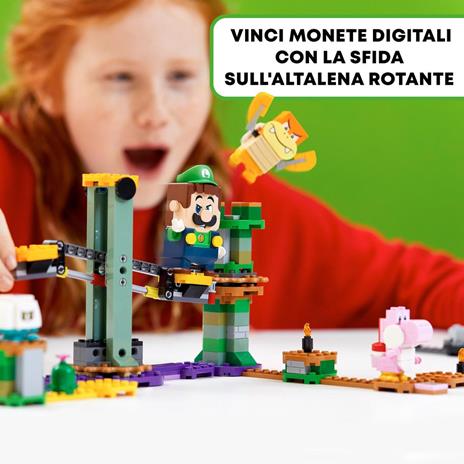LEGO Super Mario 71387 Avventure di Luigi - Starter Pack, Giocattolo con Personaggi Interattivi - 4
