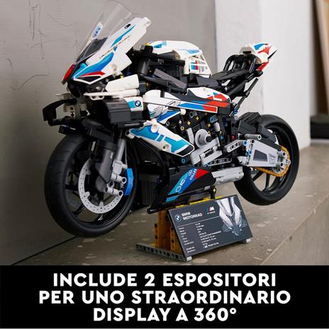 LEGO Technic 42130 BMW M 1000 RR, Moto per Adulti da Costruire, Idea Regalo da Collezione, Modellino Replica Superbike - 5