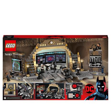 LEGO DC 76183 Batman Batcaverna: Faccia A Faccia con The Riddler, Moto Giocattolo, Giochi per Bambini di 8+ Anni - 9