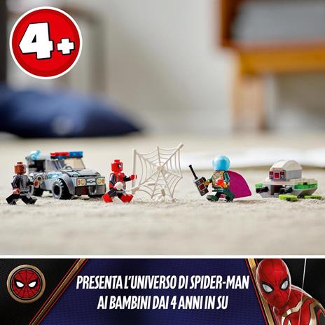 LEGO Marvel 76184 Spider-Man E LAttacco Con Il Drone Di Mysterio, Set da Costruzione con Auto, Giocattoli per Bambini - 2