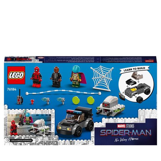 LEGO Marvel 76184 Spider-Man E LAttacco Con Il Drone Di Mysterio, Set da Costruzione con Auto, Giocattoli per Bambini - 8