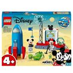 LEGO Disney 10774 Mickey and Friends Il Razzo Spaziale di Topolino e Minnie, Modellino in Mattoncini, Giocattoli per Bambini