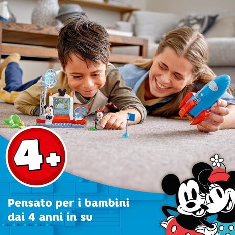 LEGO Disney 10774 Mickey and Friends Il Razzo Spaziale di Topolino e Minnie, Modellino in Mattoncini, Giocattoli per Bambini - 2