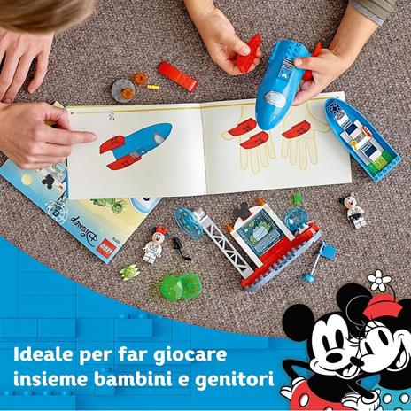 LEGO Disney 10774 Mickey and Friends Il Razzo Spaziale di Topolino e Minnie, Modellino in Mattoncini, Giocattoli per Bambini - 3