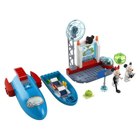 LEGO Disney 10774 Mickey and Friends Il Razzo Spaziale di Topolino e Minnie, Modellino in Mattoncini, Giocattoli per Bambini - 7