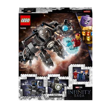 LEGO Super Heroes 76190 Iron Man: Iron Monger Scatena il Caos, Set dei Supereroi Marvel Avengers con Action Figure del Mech - 8
