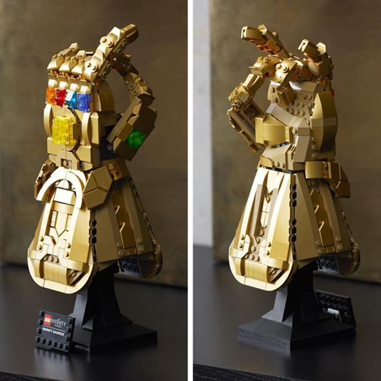 LEGO Super Heroes Marvel 76191 Guanto dell’Infinito di Thanos, Modello da Costruzione Avengers da Collezione, Set per Adulti - 5