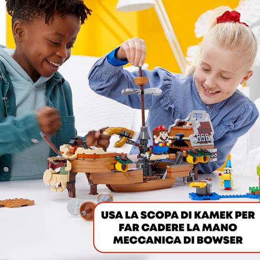 LEGO Super Mario (71391). Il Veliero Volante di Bowser. Pack di Espansione, Mattoncini Costruzioni per Bambini - 4