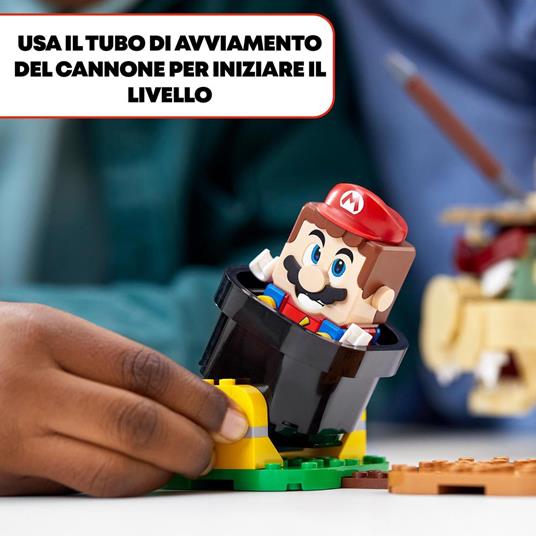 LEGO Super Mario (71391). Il Veliero Volante di Bowser. Pack di Espansione, Mattoncini Costruzioni per Bambini - 5