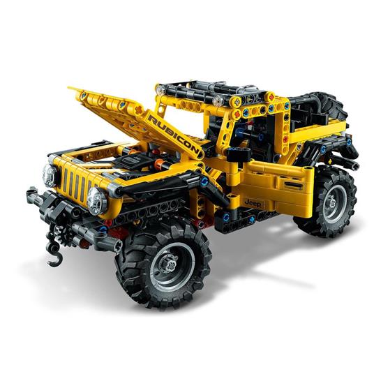 LEGO Technic 42122 Jeep Wrangler 4x4, Macchina Giocattolo, Set da Costruzione SUV Fuoristrada, Idea Regalo per Bambini - 4