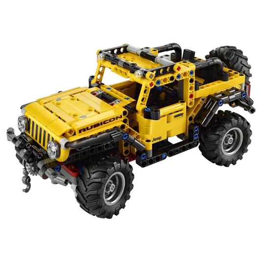 LEGO Technic 42122 Jeep Wrangler 4x4, Macchina Giocattolo, Set da Costruzione SUV Fuoristrada, Idea Regalo per Bambini - 8