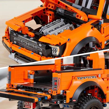 LEGO Technic 42126 Ford F-150 Raptor Furgone pick-up, Set Costruzioni Avanzato per Adulti, Modellino Auto da Costruire - 6