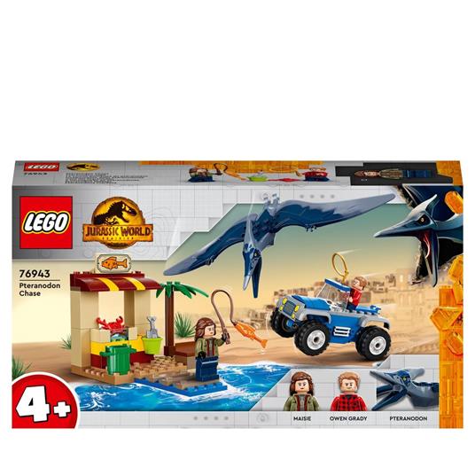 LEGO Jurassic World 76943 Inseguimento dello Pteranodonte, Giochi per  bambini di 4+ Anni con Dinosauro Giocattolo - LEGO - Jurassic World - TV &  Movies - Giocattoli