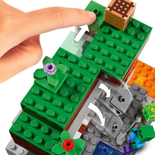 LEGO Minecraft (21166). La miniera abbandonata - 5