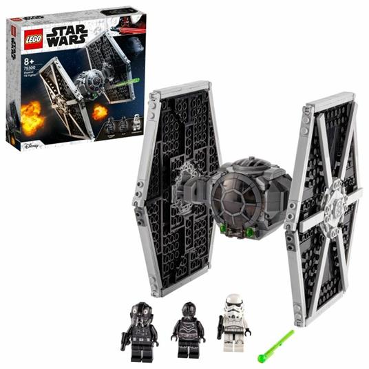 LEGO Star Wars 75300 Imperial TIE Fighter, Modellino da Costruire, Giochi per Bambini con Minifigure Stormtrooper e Pilota - 11