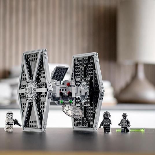 LEGO Star Wars 75300 Imperial TIE Fighter, Modellino da Costruire, Giochi per Bambini con Minifigure Stormtrooper e Pilota - 6