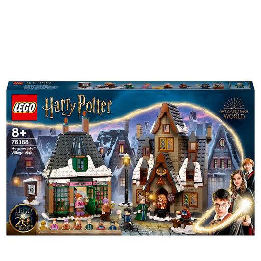 LEGO Harry Potter 76388 Visita al Villaggio Di Hogsmeade, 2 Case Giocattolo  e 6 Minifigure, Giochi per Bambini da 8 Anni - LEGO - Harry Potter - TV &  Movies - Giocattoli