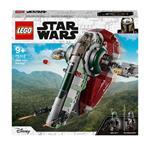 LEGO Star Wars 75312 Astronave di Boba Fett, Set da Costruzione con 2 Personaggi, Giocattoli Bambino dai 9 Anni, Idee Regalo