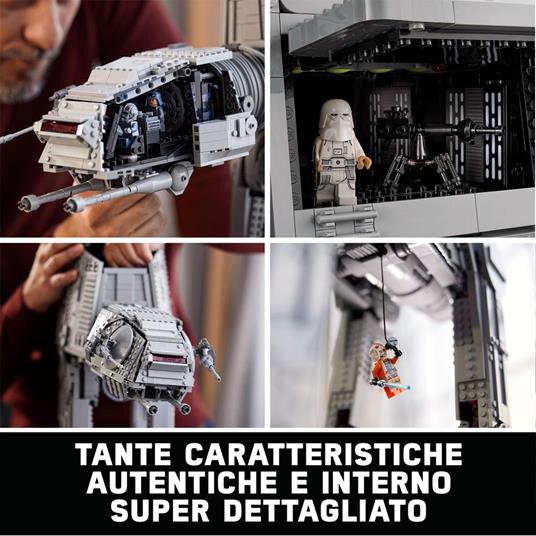 LEGO Star Wars 75313 AT-AT, Modello Costruibile Walker Guerre Stellari UCS, Set per Adulti da Collezione con Luke Skywalker - 3