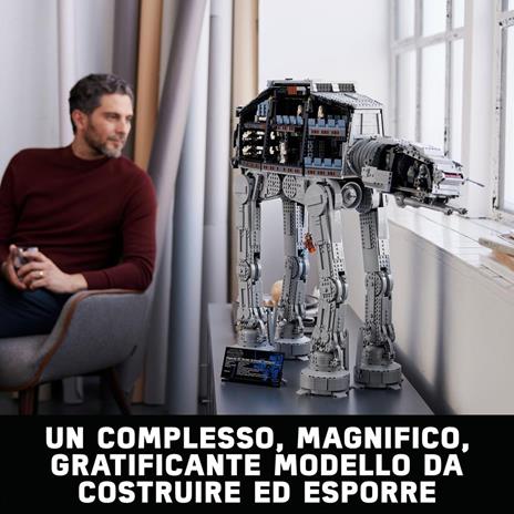 LEGO Star Wars 75313 AT-AT, Modello Costruibile Walker Guerre Stellari UCS, Set per Adulti da Collezione con Luke Skywalker - 7