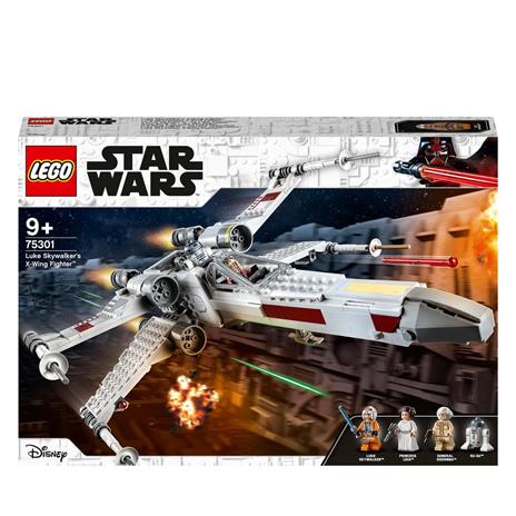 LEGO Star Wars 75301 X-Wing Fighter di Luke Skywalker, Set Guerre Stellari, Minifigure della Principessa Leila e Droide R2-D2 - 2