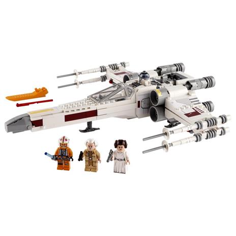 LEGO Star Wars 75301 X-Wing Fighter di Luke Skywalker, Set Guerre Stellari, Minifigure della Principessa Leila e Droide R2-D2 - 10