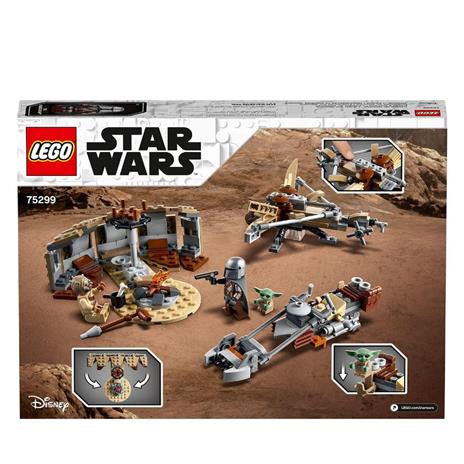 LEGO 75299 Star Wars: The Mandalorian Allarme su Tatooine, Set da Costruzione con Personaggio del Bambino Baby Yoda - 10