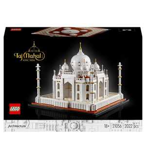 Giocattolo LEGO Architecture 21056 Taj Mahal, Costruzioni per Adulti, Grande Modello da Collezione e da Esposizione, Idea Regalo LEGO