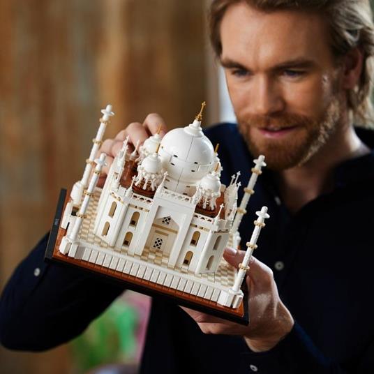 LEGO Architecture 21056 Taj Mahal, Costruzioni per Adulti, Grande Modello da Collezione e da Esposizione, Idea Regalo - 11