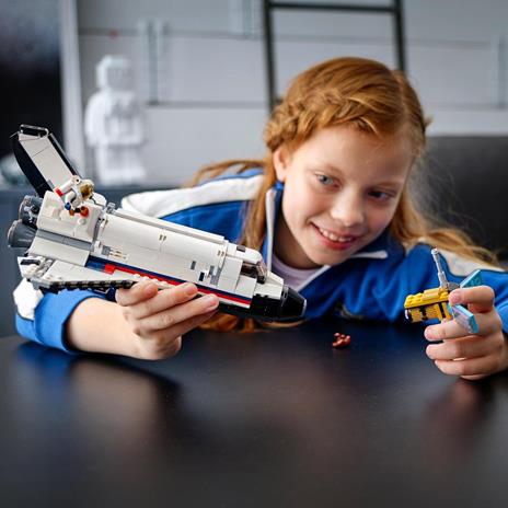 LEGO Creator 31117 3 in 1 Avventura dello Space Shuttle, Razzo Spaziale Giocattolo, Costruzioni per Bambini dai 8 Anni - 2